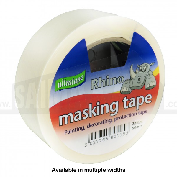 Rhino Masking Tape 36mm x 50m Roll
