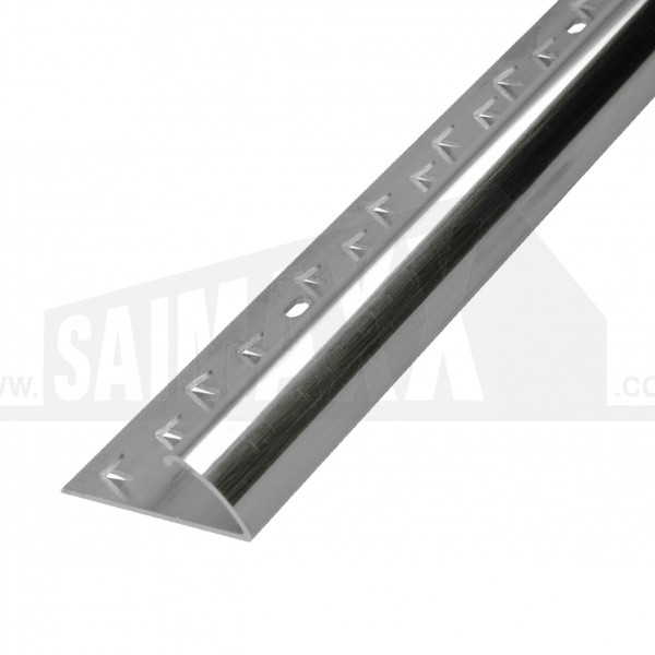 Flooring Trim SINGLE EDGING Carpet Door Bar SILVER
