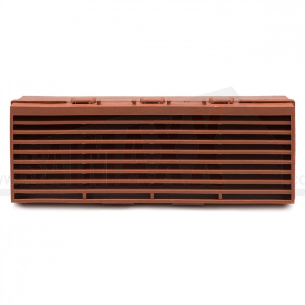 Plastic Airbrick Single Brick Size Terracotta Colour