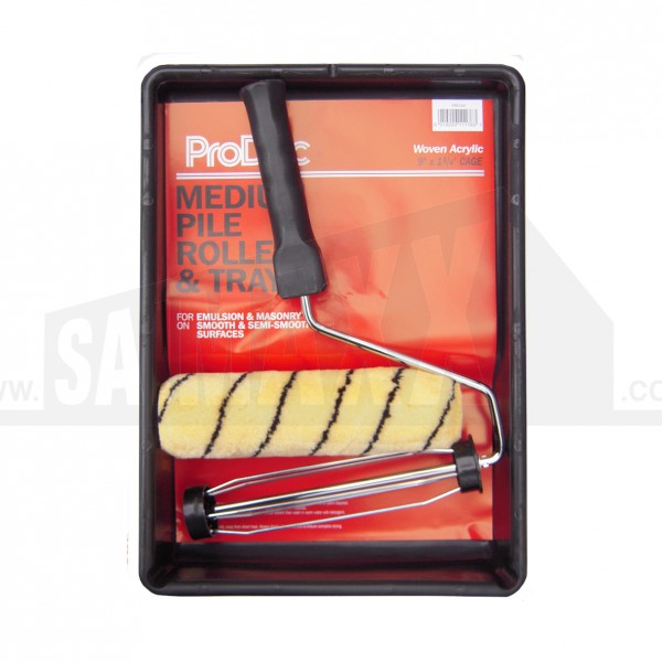 Prodec 9" Paint Roller & Tray Kit