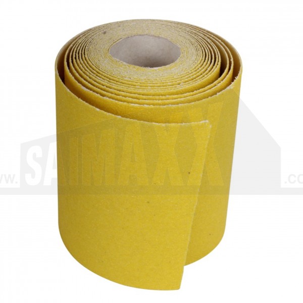 Prodec Aluminium Oxide Roll 5m x 80 grit YELLOW