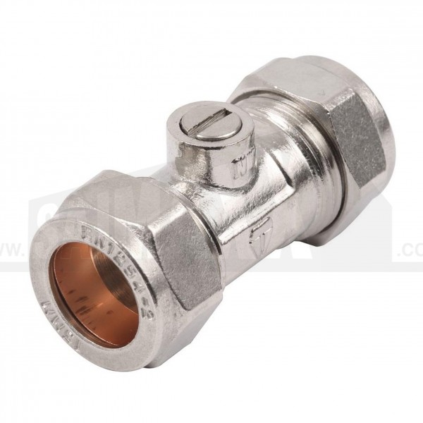 Isolating Valve Chrome Plated