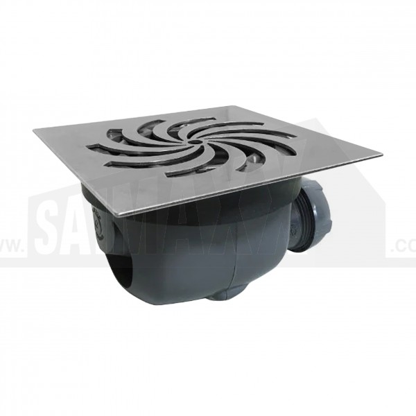 TM25 Symmetry 25mm Thick Shower Tray Waste and Cover