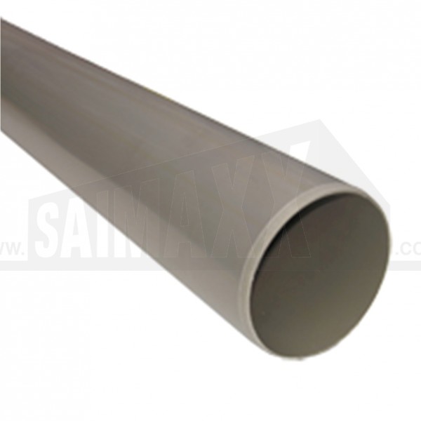 110mm Solvent Olive Grey Soil Pipe 3m