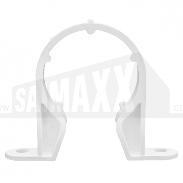 Pipe Clip Solvent White