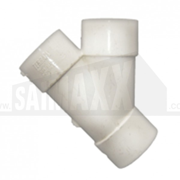 50mm Y-Branch Solvent White Each