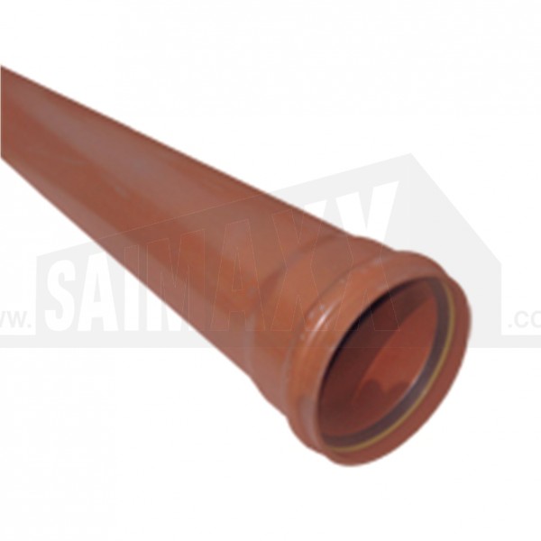 Underground 160mm 3m Pipe Socketed