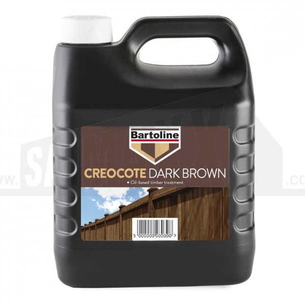 Bartoline Creocote Dark Brown 4 Litre