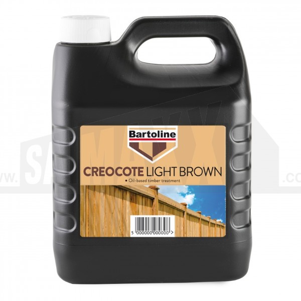 Bartoline Creocote Light Brown 4 Litre