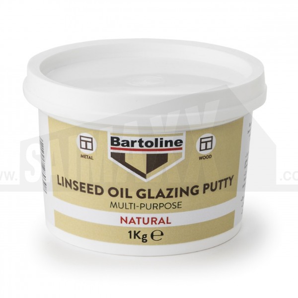 Bartoline Multi Purpose Linseed Oil Putty Natural 1Kg