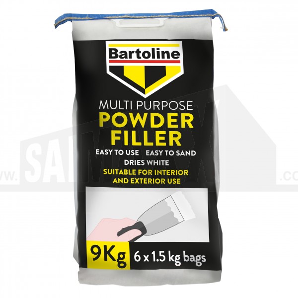 Bartoline Mutli Purpose Filler Powder 9Kg BAG