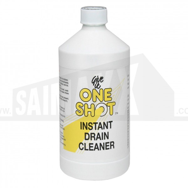 One Shot Instant Liquid Drain Cleaner 1 Litre