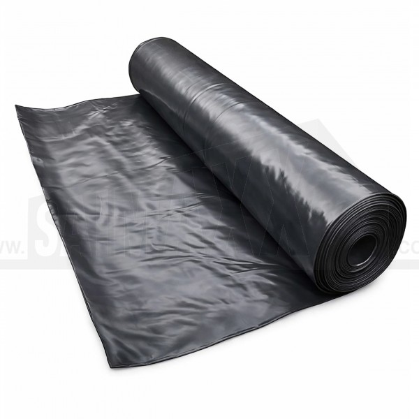 Black DPM Roll 4x25m = 100m2 (1200 gauge = 300mu) BBA Approved