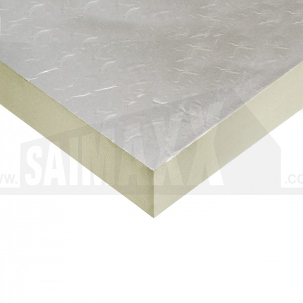 PIR Polyiso Insulation Board Yellow Foil Faced Both Sides 2.4x1.2m