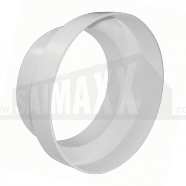 Round White Rigid Ducting Reducer