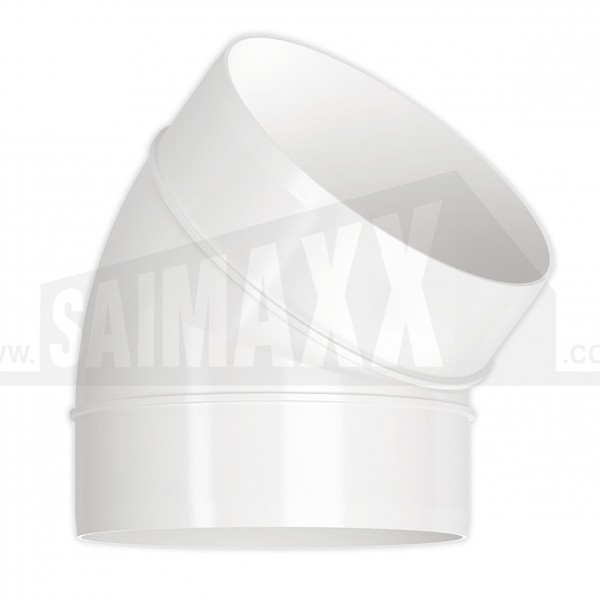 Round Ducting 100mm 45 deg Elbow Bend