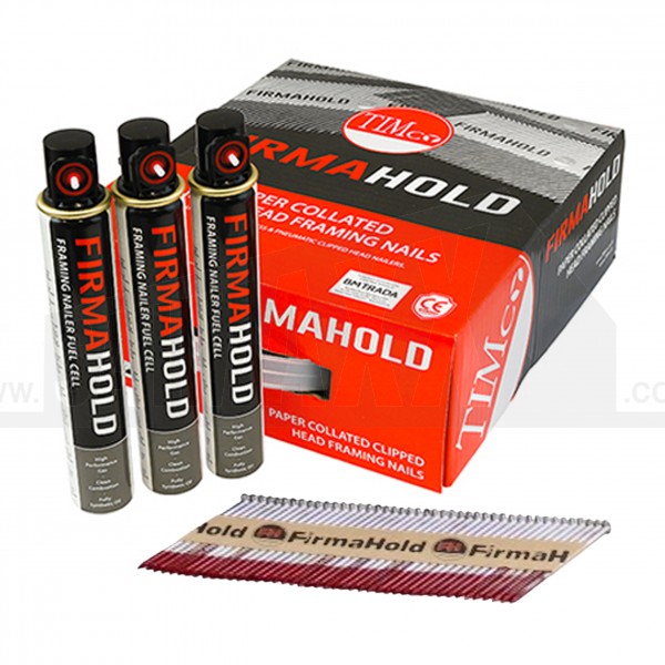 FirmaGALV+ Nails & Gas (Paslode IM350) Galvanised Ringed 63 x 2.8mm 3300pc