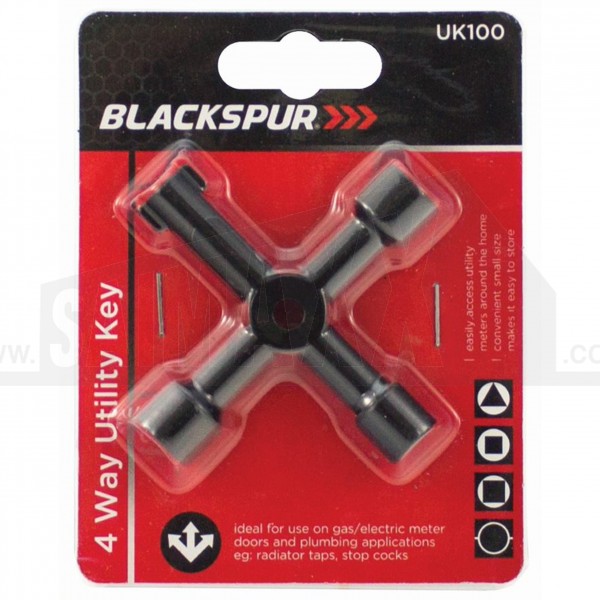 Blackspur 4 Way Utility Key