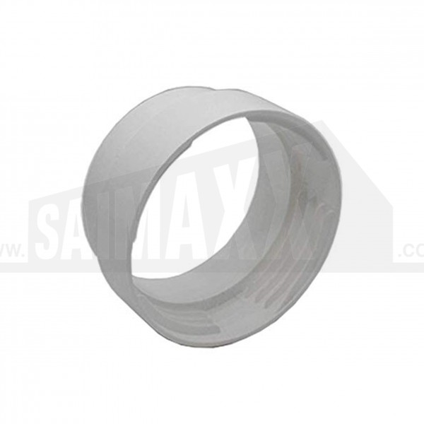 100mm Round Duct Threaded PVC Hose Connector Socket ended