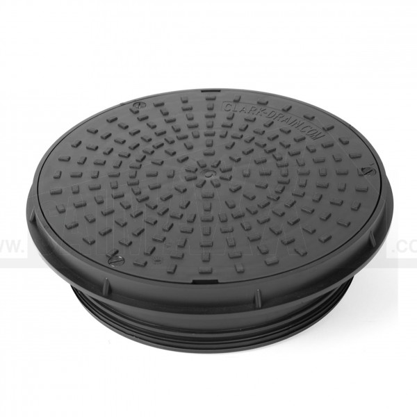 300mm Round PPIC Polypropylene Plastic Dual Locking Inspection Cover