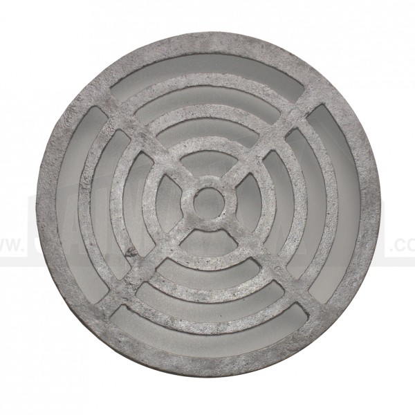 Round Alloy Metal Gully Grid 175mm (Fits Most Bottle Gullies) 19mm Deep