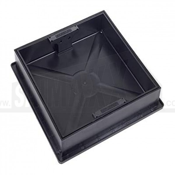 Square to Round Block Paving Tray 450mm by 80mm Deep Plastic Frame 10T