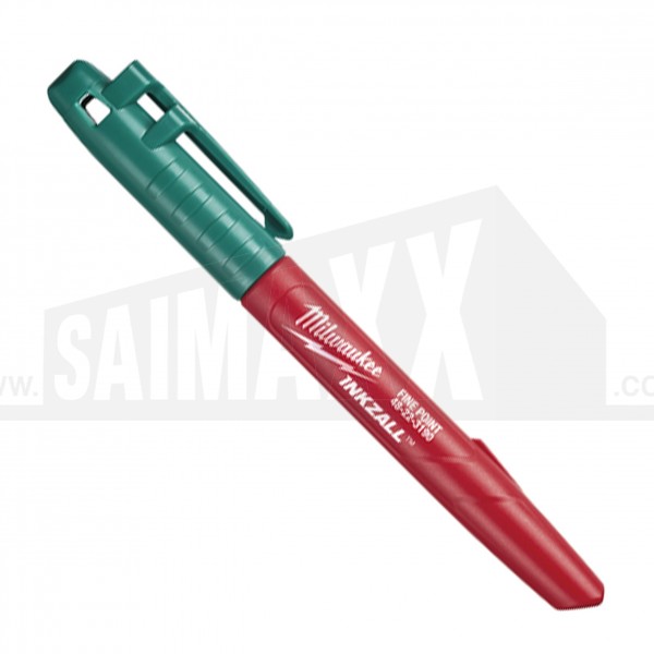Milwaukee Inkzall Marker Pen Fine Point Green 48223190