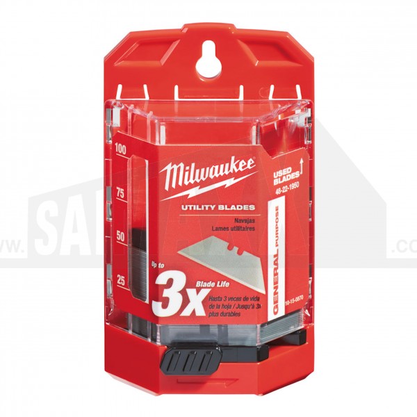 Milwaukee General Purpose Utility Knife BLADES 50pc <BIG PACK>