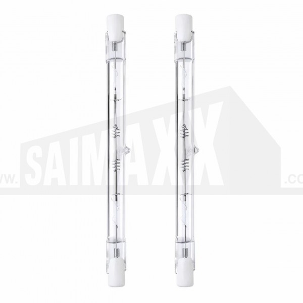 Maxim Lamps Linear Halogen 300 Watt 240 Volts Tubes 117mm (2 on a Card)