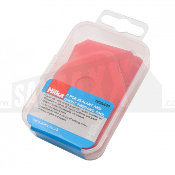 Hilka 5pc Sealant & Grout Finishing ( Applicator ) Tools