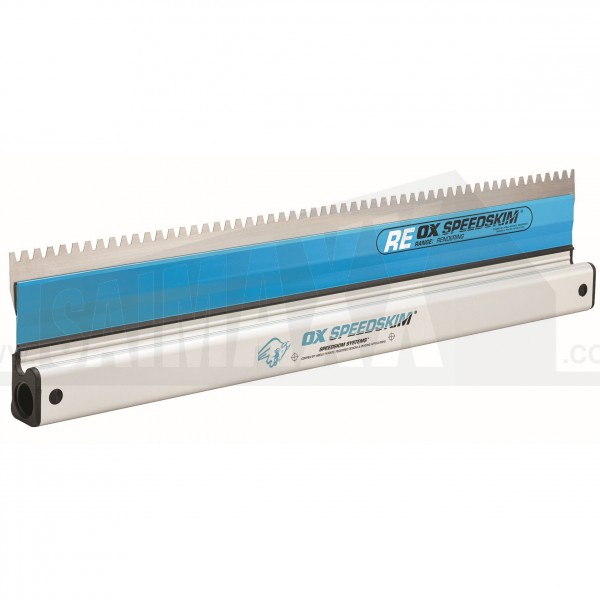 OX Pro Speedskim RE Notched Rendering Blade Stainless Steel 900mm