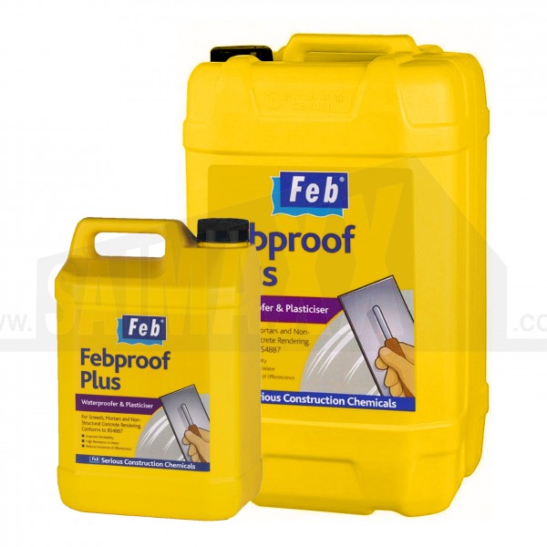 FebProof Plus Waterproofer & Plasticiser