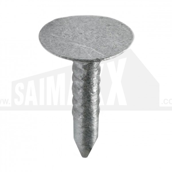 Galvanised Extra Large Head Clout Nails 30mm (1.25") x 3mm 500g bag