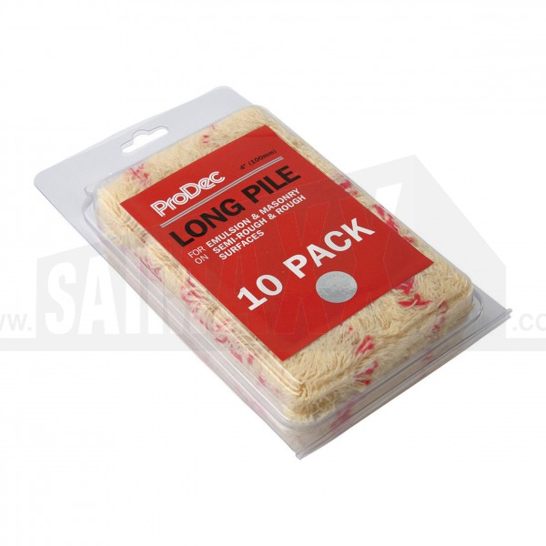 ProDec 4" Mini Roller Refills 10pc Long Pile