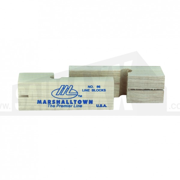 Marshalltown Wooden Line Blocks 2pc M86