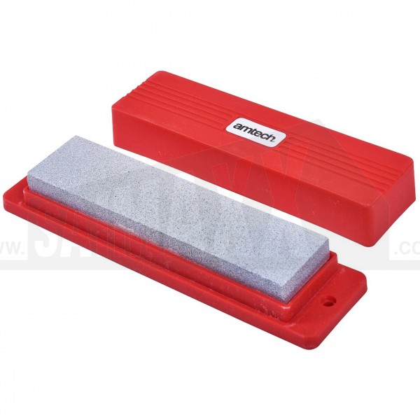 Amtech Sharpening Stone & Box Set 8"
