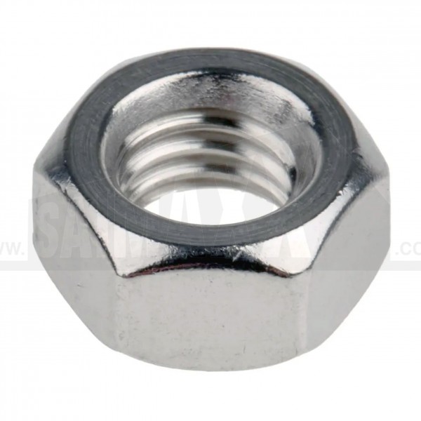 Hexagon Full Steel Nuts BZP