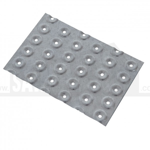 Galvanised Nail Plate Punched with Holes