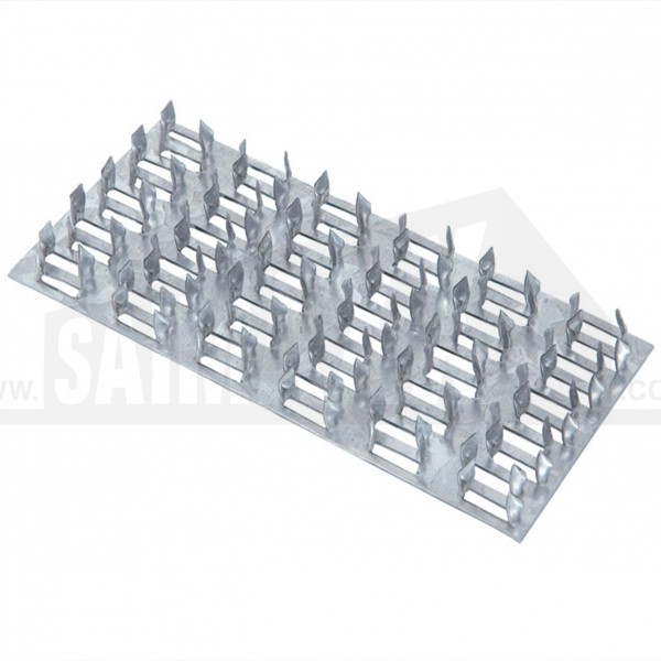 Galvanised Pallet Plate (Plate with Spikes) 50 x 129mm SOLD SINGULARLY