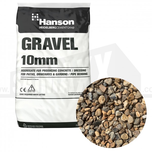 Pea Shingle (10mm) Maxi Bag 25kg Approx