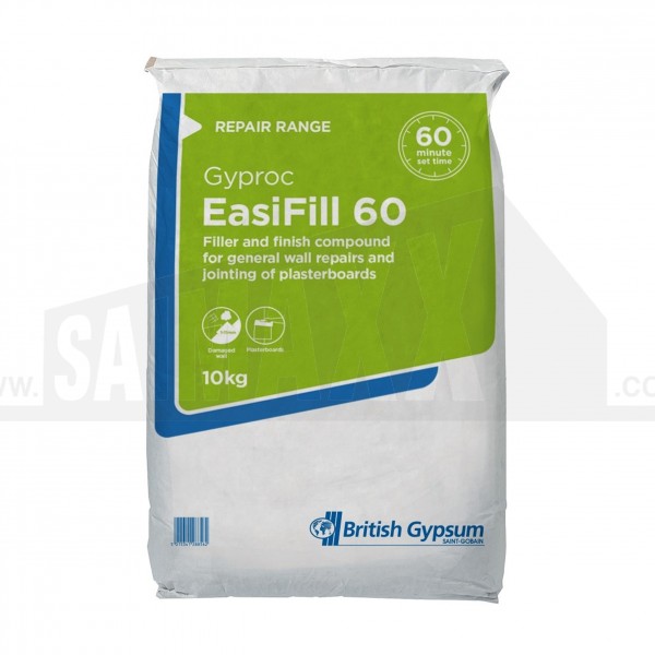 British Gypsum Gyproc Easi-Fill 60 - 10Kg Bag