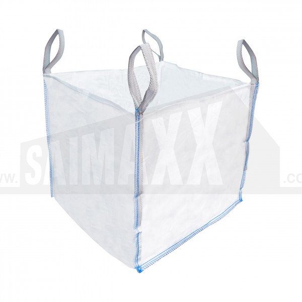 Empty Jumbo Bag 86 x 86 x 86cm 1-Tonne Rating with 4 Corner Lift Loops