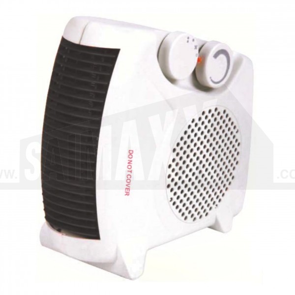 Kingavon 2kW White Upright/Flat Fan Heater