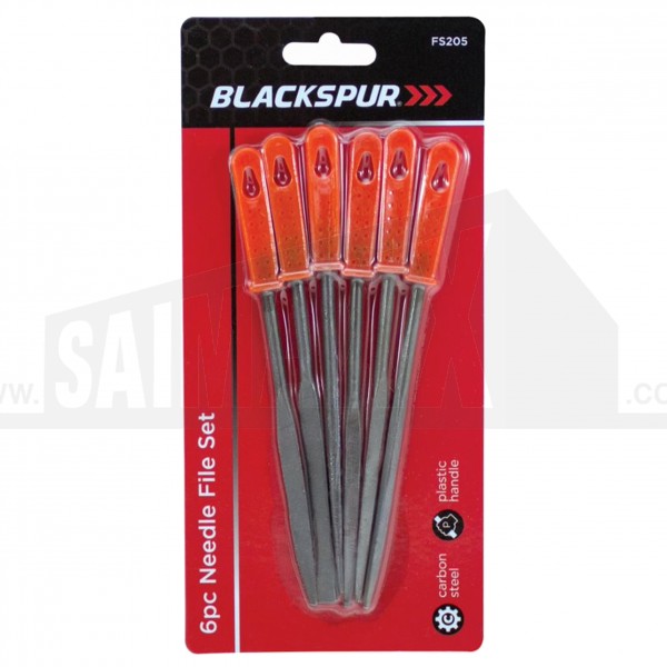 Blackspur 6pc NEEDLE File Set