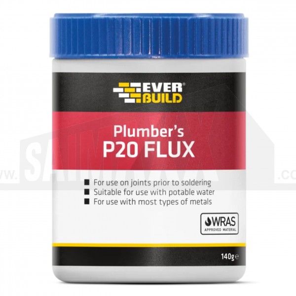 Everbuild Plumber's P20 Flux Soldering Paste 140g