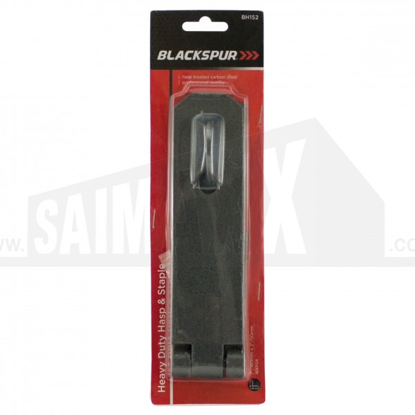 Blackspur Heavy Duty Hasp & Staple 7" x 2"