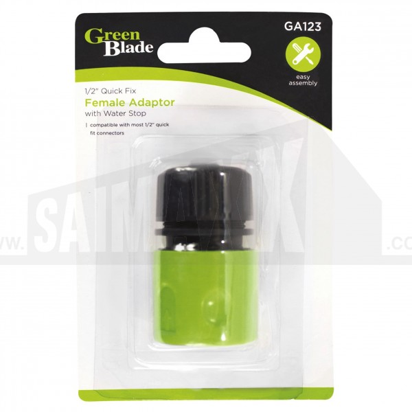 Blackspur 1/2" Quick Fix Female Connector