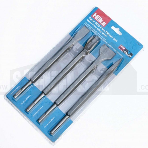 Hilka 4pc SDS Plus Chisel Set