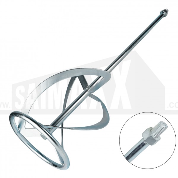 Timco Professional Mixing Paddle 140mm Diameter 600mm Long M14 THREADED