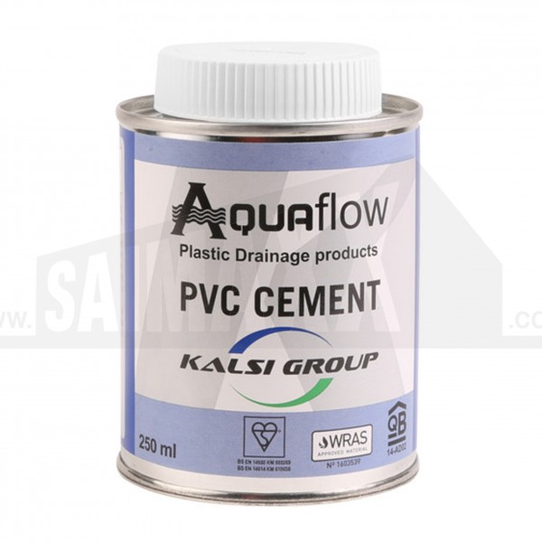 Aquaflow PVC Cement Solvent Glue (Metal Bottle)